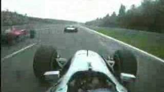 Hakkinen vs Schumacher Spa 2000 [upl. by Donahue]