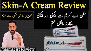 SkinA cream Uses and side effects review  Tretenoin 005  cream review  Skin A cream benefits [upl. by Reinhardt477]