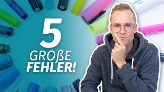 5 große Handlettering Fehler  Machst du sie auch [upl. by Dodge529]