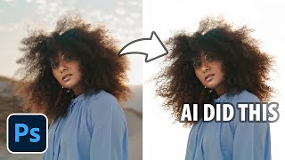 Finally AI Does IMPOSSIBLE Hair Selection in Photoshop [upl. by Kevin]