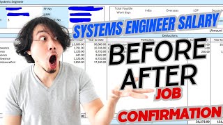 INFOSYS SYSTEMS ENGINEER SALARY BREAKDOWN AFTER AND BEFORE JOB CONFIRMATION IN 2023 [upl. by Riay]