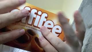 1 min ASMR tapping Toffifee [upl. by Russian]