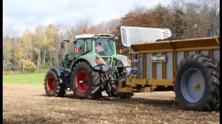 Tubeline Nitro Manure Spreader DEMO [upl. by Oirazan]