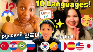 Heartwarming Reactions When I Speak Their Languages  Omegle [upl. by Horan894]