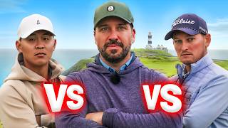 Peter Finch vs Luke Kwon vs Sean Walsh at Old Head Golf Links [upl. by Hamish69]