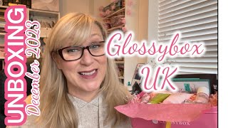 GLOSSYBOX DECEMBER 2023 UNBOXING [upl. by Nawaj]