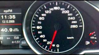 Audi A5 Sportback 30 TDI acceleration and sound [upl. by Hiroko439]