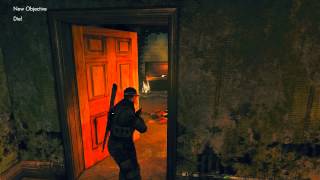 Sniper Elite Nazi Zombie Army 2 Gateway to Hell ONLY 45 GOLD BARS [upl. by Alleunam625]