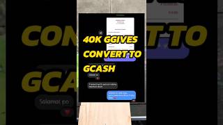 HOW TO CONVERT GGIVES TO GCASH  REALTIME PAYMENT  40K GGIVES TO GCASH ggivestogcash [upl. by Araldo]