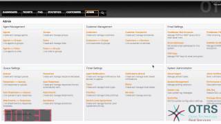 OTRS in 60 seconds New Ticket Toolbar Links in OTRS 3 [upl. by Imoyik]