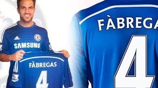 Official Cesc Fàbregas Signs For Chelsea [upl. by Kearney914]