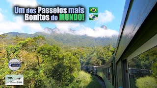 Fizemos o Passeio de TREM Curitiba a MORRETES  Melhor preço e Turma animada [upl. by Bunde]