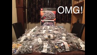 LEGO Star Wars 75192 UNBOXING  UCS Millennium Falcon Video [upl. by Etnoed]