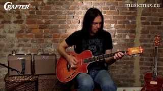 Crafter Hybrid SA series Guitar Demonstration  Guitar bodies [upl. by Aiuhsoj]