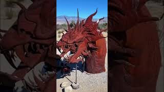 Borrego Springs Serpant Sculpture 🐉 [upl. by Rayner]