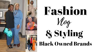 Vlog  Social Media Event  Black Owned Brands [upl. by Appledorf269]