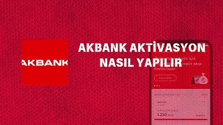 Akbank Aktivasyon Nasıl Yapılır  Akbank Cihaz Doğrulama Nasıl Yapılır [upl. by Obe633]