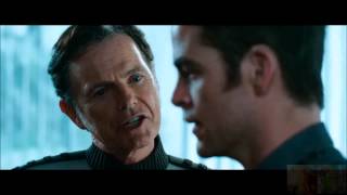 Star Trek Into Darkness  Admiral Pike Chews Out Kirk and Spock [upl. by Annabella]