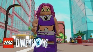 LEGO Dimensions  Starfire Free Roam [upl. by Arabelle]