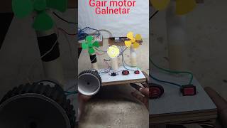 generator Motor gear Motor free energy generatordcmotor electricmotor testshorts video [upl. by Browne60]