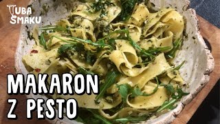 MAKARON z pesto z RUKOLI Prosty obiad w kilka minut [upl. by Tayyebeb]