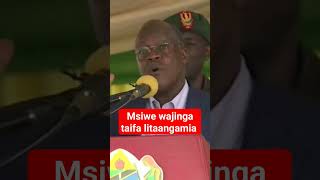 msiwe wajinga taifa litaangamia quotmagufuliquot innolighttv [upl. by Yerok]