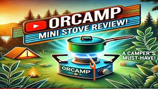 Orcamp Ck506 Gaz Ocağı  MİNİK DEV [upl. by Nomma]