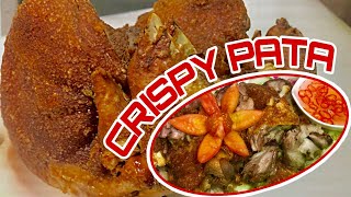 HOW TO COOK CRISPY PATA l PAPA M vlogs [upl. by Skier834]