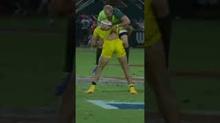 Is this the biggest HIT rugby rugbyperformance rugbyshorts rugbycommunity 7s Rugby [upl. by Germaine]