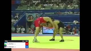 Legends Remastered 2006 World Wrestling Championships Sammie Henson USA vs Adcham Achilov UZB [upl. by Llennoc]