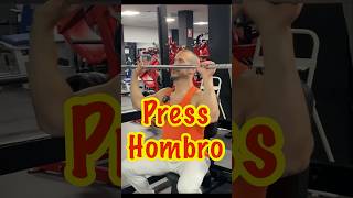 Press Hombro con Barra Tutorial gym hombros [upl. by Sicnarf]