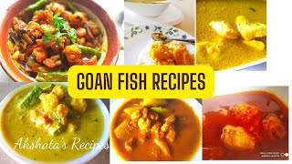 5 Quick amp Easy Goan Fish RecipesLent Recipes for those who eat Fish during Lentakshatasrecipes [upl. by Prosser964]