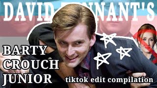 David Tennants Barty Crouch Junior Tiktok edits  DT edit compilation 24 [upl. by Tema]