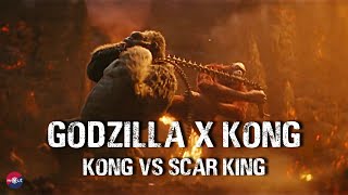 Kong X Scar King  Godzilla X Kong The New Empire 2024 [upl. by Wehtta369]