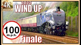 100 mph 60007 Sir Nigel Gresley English Riviera Express 2023 Wind Up [upl. by Baker]