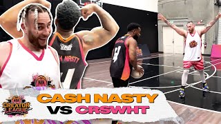 CASH NASTY amp CRSWHT EPIC 1V1  GAME OF THE SEASON 50000 HoH Creator League [upl. by Atinuj]