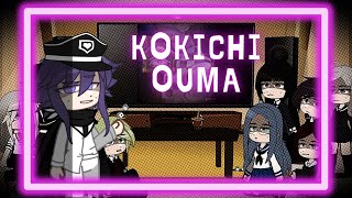 Prégame Danganronpa react to Kokichi Ouma  Part1 [upl. by Aelahs]