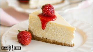 The Easiest New York CHEESECAKE RECIPE  NO Water Bath [upl. by Anal]