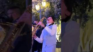 Everyone on the Las Vegas Strip Loved this  Good 4 You  Olivia Rodrigo  Alto Sax Cover [upl. by Hplar]