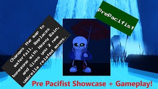 PrePacifist Showcase  Gameplay Roblox Undertale Last Corridor [upl. by Shel524]