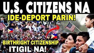 Trump may BAGONG BATAS 42M PINOY sa US nanganganib kahit US citizen na [upl. by Namara]