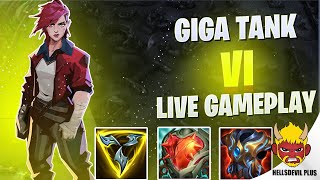 GIGA TANK VI IS SO BROKEN  Wild Rift HellsDevil Plus Gameplay [upl. by Occer766]