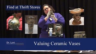 Secrets to Value Ceramic Vases Royal Doulton Nippon more  Dr Lori [upl. by Anoirtac768]