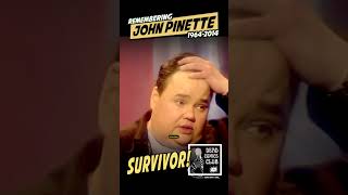 🤣 John Pinette on SURVIVOR ⛺️ 😆 comedy shorts funnyvideo [upl. by Belshin]