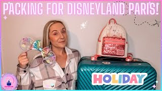 Pack With Me Packing For Disneyland Paris Vlog September October 2024 Travel Vlog Disney Bounds [upl. by Aneez]