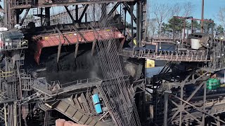 Coal on the Great Lakes Norfolk Southerns Massive 90YearOld TraintoShip Operation [upl. by Lipcombe]