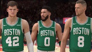 Rebuilding The Boston Celtics NBA 2K25 [upl. by Risser]