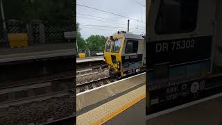 VolkerRail DR 75302 passing Morpeth [upl. by Odlanir285]