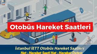 İstanbul Otobüs Seferleri Güzergahları [upl. by Landmeier]