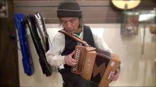 Saltarelle The Irish Bouebe BC Accordion  アコーディオン [upl. by Case]